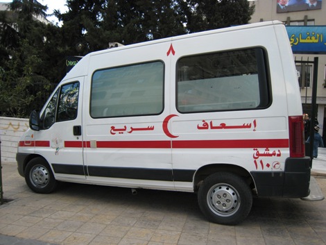 シリアの救急車